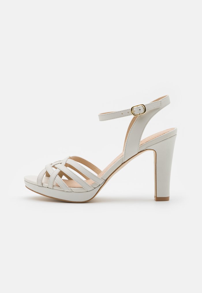 Sandales Anna Field High Blanche Femme | MVG-2934011